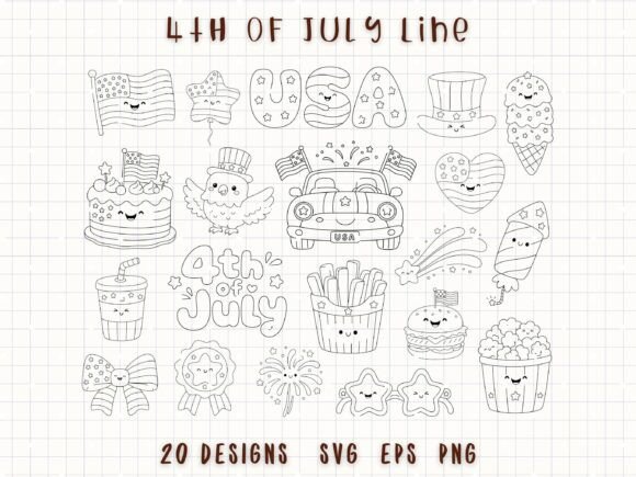 Celebrating Independence Day Creatively: The Power of Patriotic Coloring Bundles