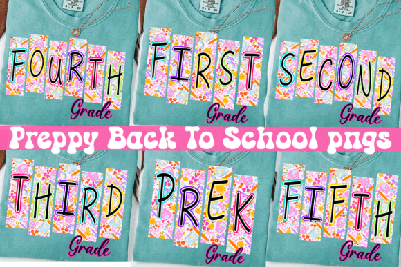 Integrating the Preppy Back to School Grade PNG Bundle into Your Creative Workflow