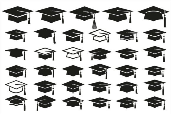 Strategic Visual Identity: Leveraging the Graduation Hat Icon Vector Classic for Educational Branding