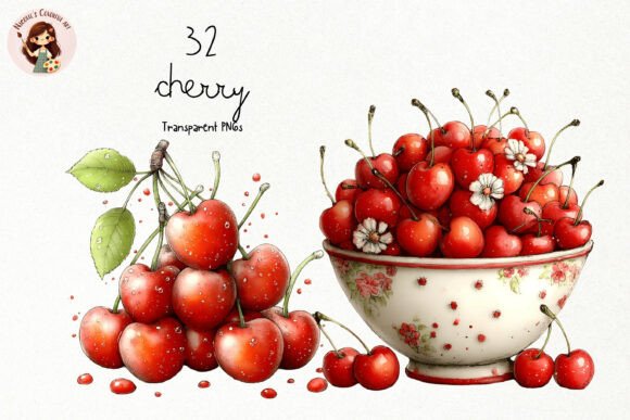 Watercolor Cherry PNG Clipart Set: A Practical Guide to Using High-Quality Digital Assets