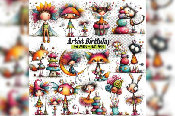 Whimsical Artist Birthday Cake Design Guide